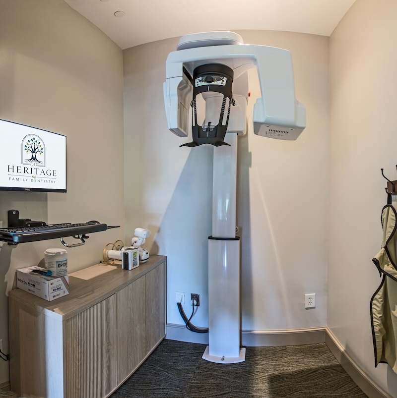 Dentist Grayson GA Heritage Family Dentistry X-Ray - W_Logo